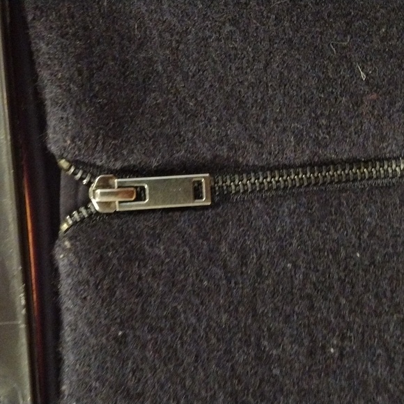 COS women's navy boiled wool skirt. EUC. Size 10. - Picture 6 of 11